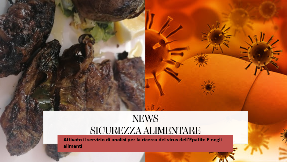 Sicurezza Alimentare: attivato il servizio di analisi per la ricerca del virus dell�Epatite E negli alimenti