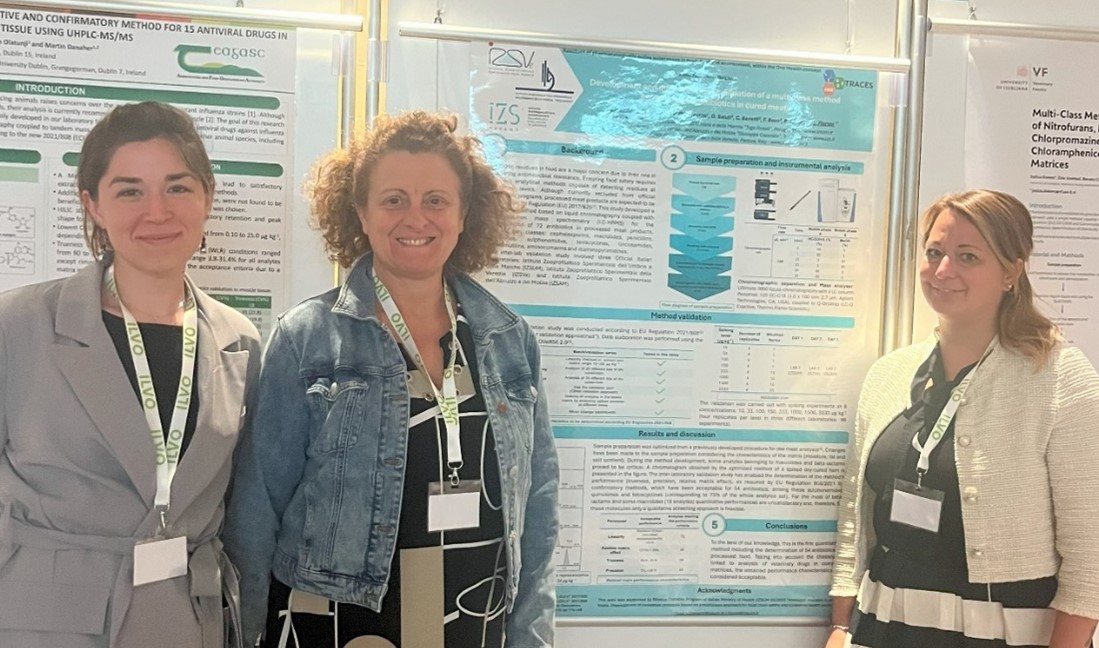 Il Laboratorio Residui di Farmaci ed Anabolizzanti dellIZSUM al Congresso Traces 2025